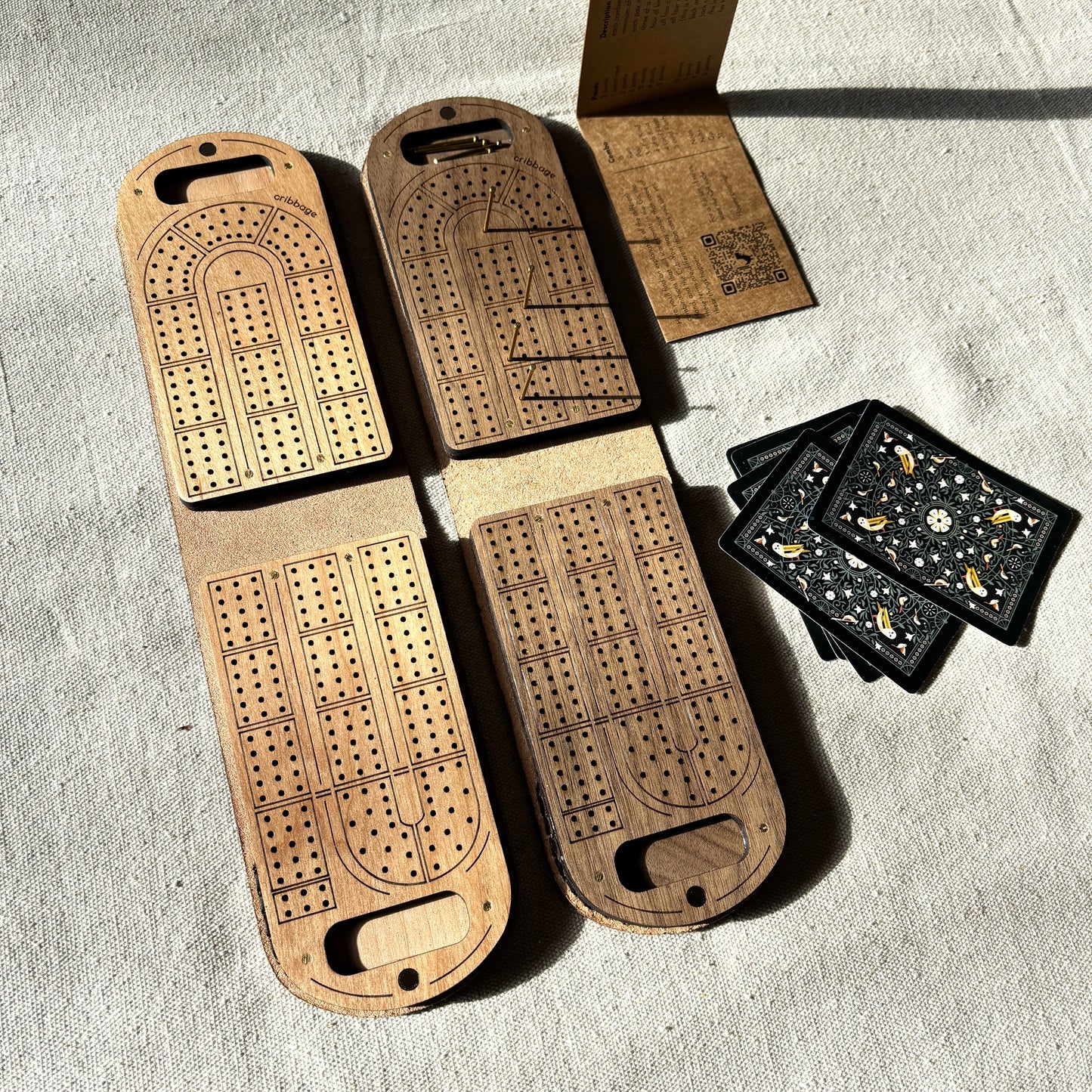Limited Run: Waves At Home Cribbage Board