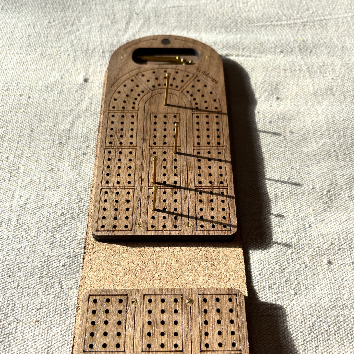Limited Run: Waves At Home Cribbage Board