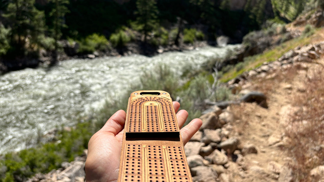 A Journey Through South America - The Travel Cribbage Board