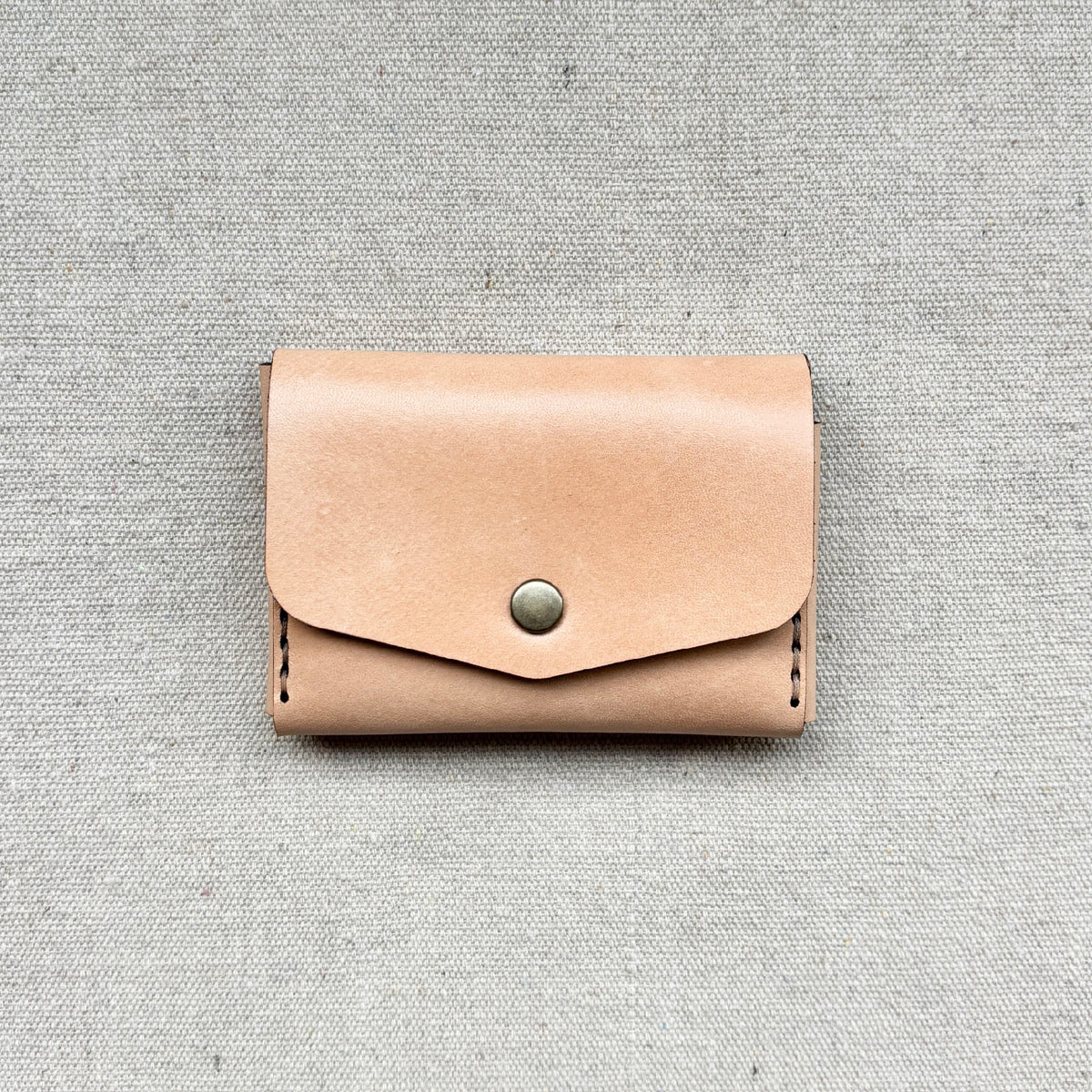 Leather Expanded Snap Wallet by Kinshop