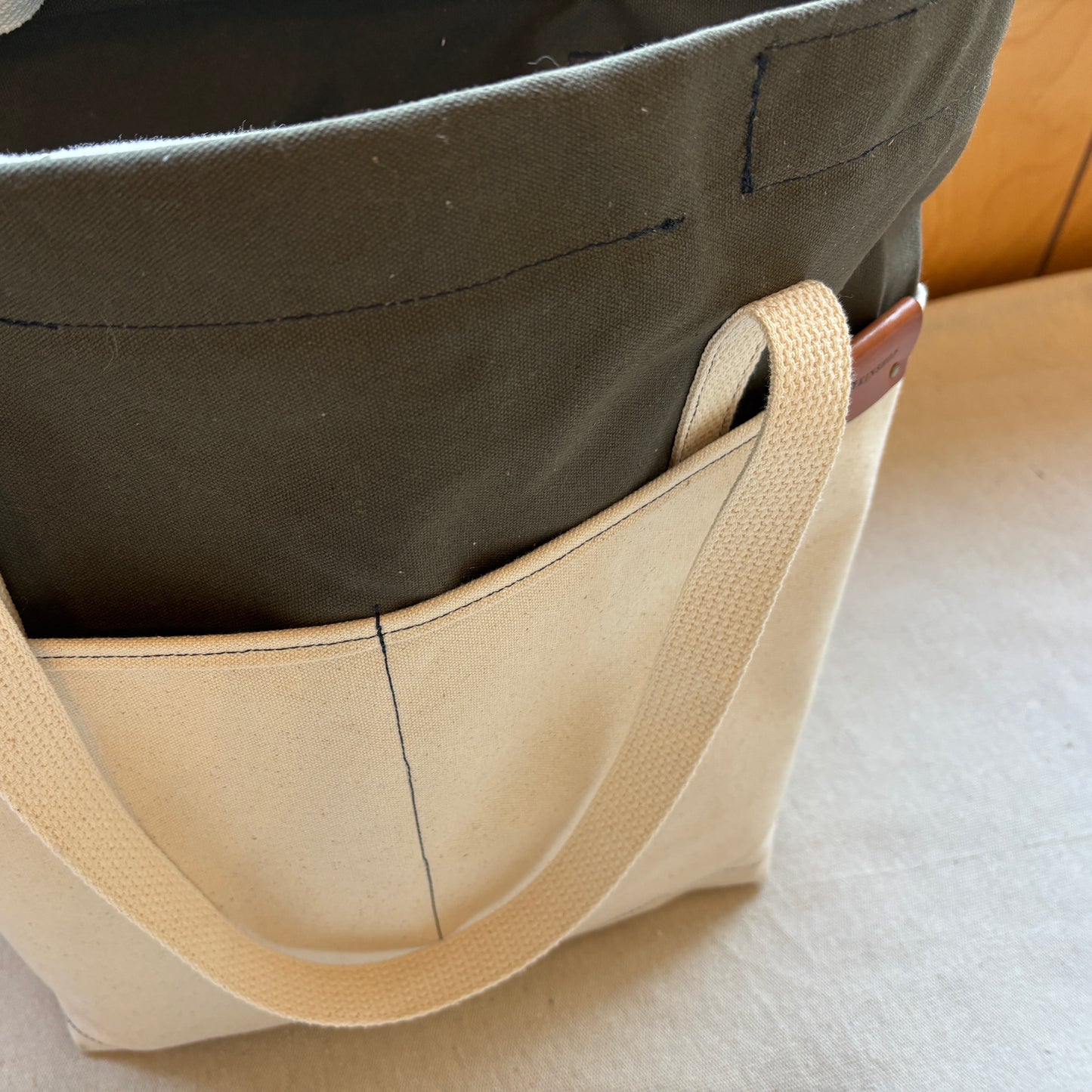 Canvas Market Tote