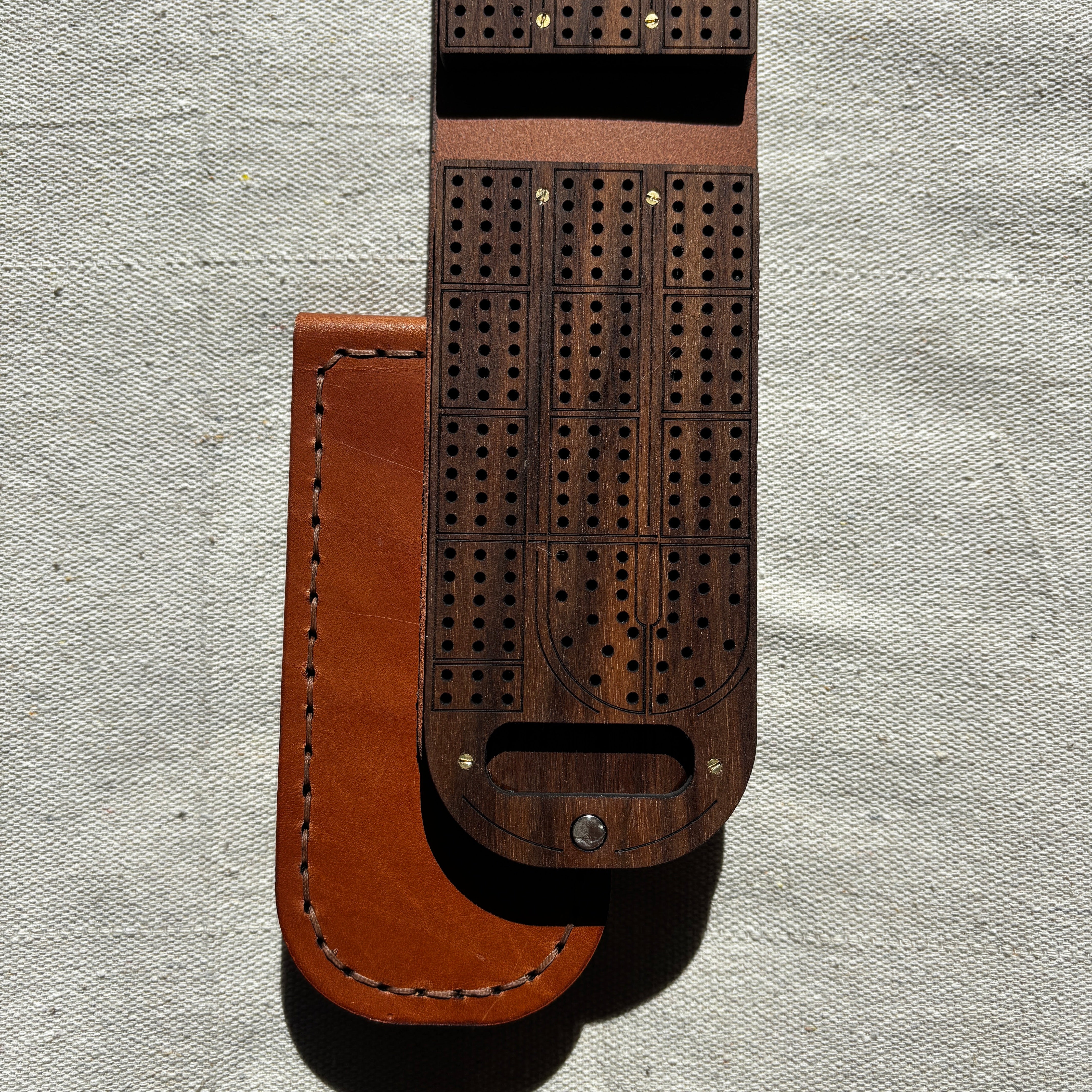 Travel Cribbage Board by Kinshop