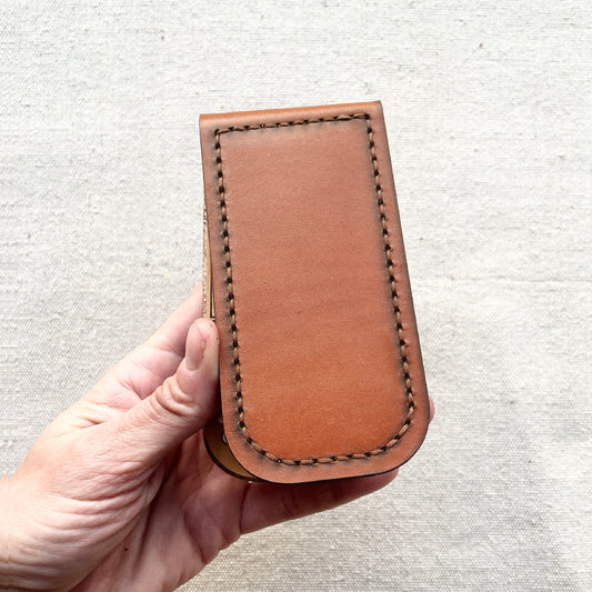 Travel Cribbage Board - Mahogany Wood