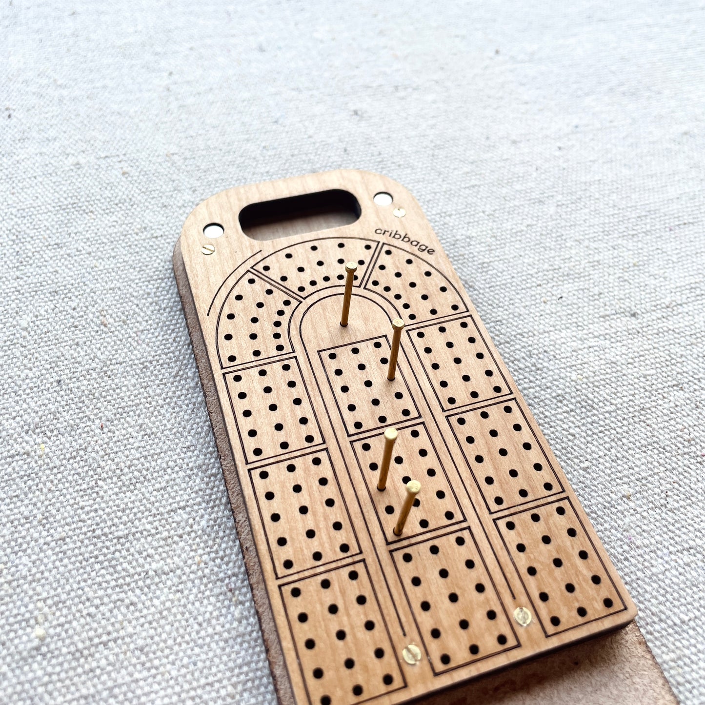 Travel Cribbage Board